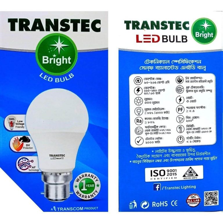 Transtec-Bright-15Watt-LED-Bulb